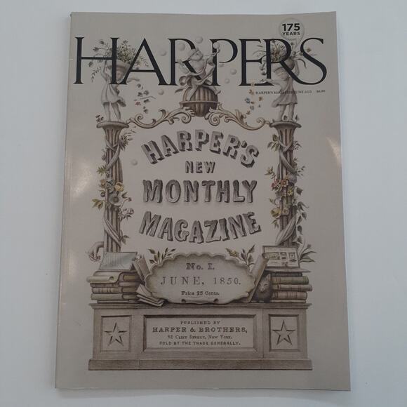 Harper's Magazine June 2025 175 Years Anniversary Harper & Brothers - Picture 1 of 2
